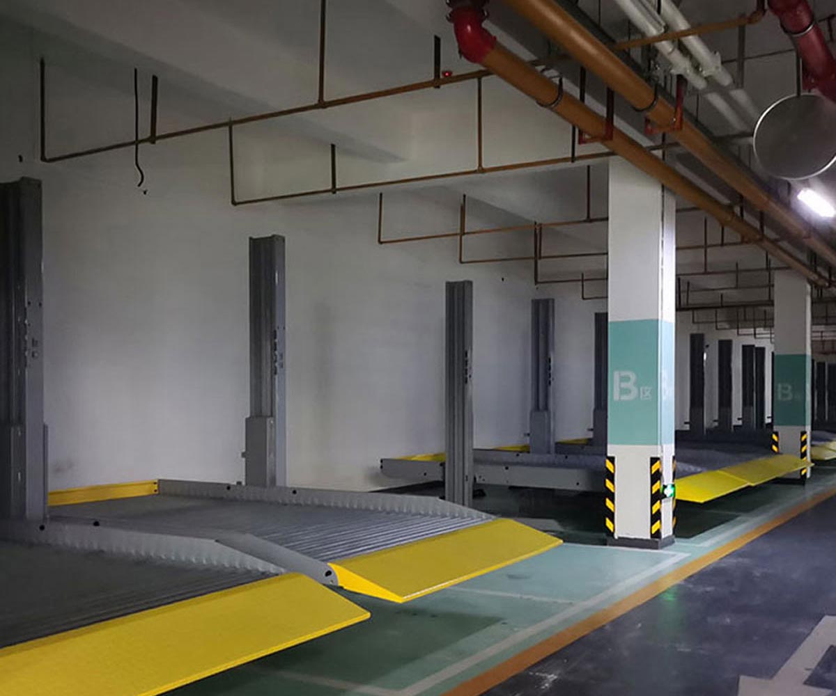 湖南簡易升降立體車庫液壓部分安裝步驟