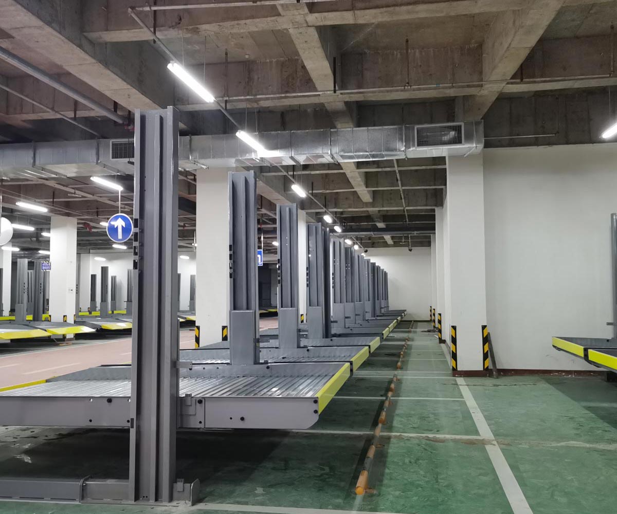 新都PJS601-27雙層四柱立體車庫地基要求及安裝注意事項