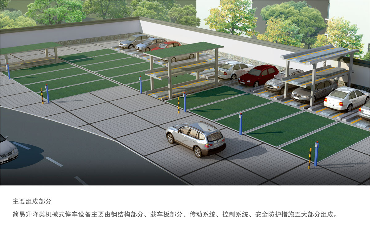 09PJS2D1地坑簡易升降機械式91香蕉小视频在线观看設備主要組成部分.jpg