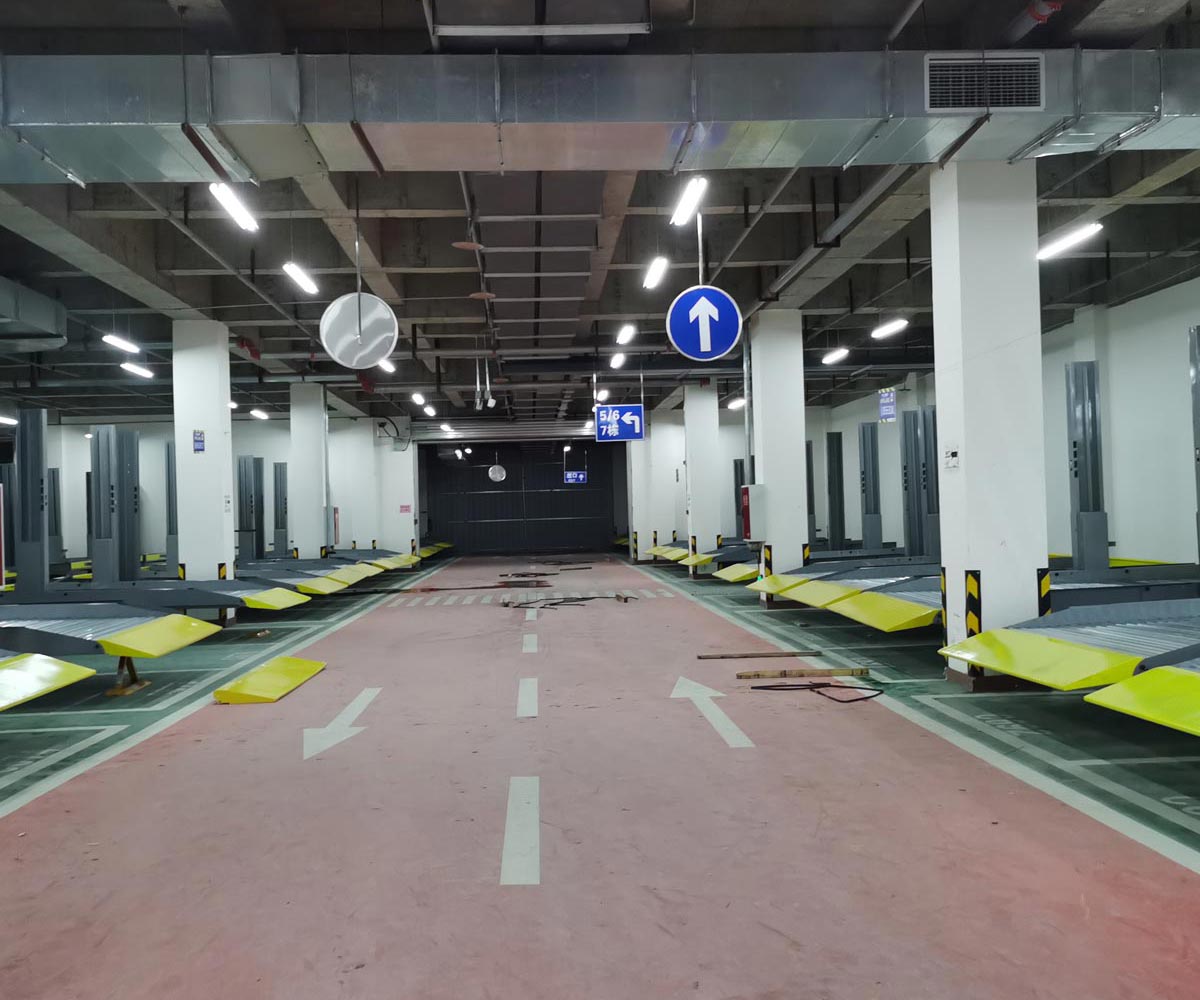 地坑立體車庫91香蕉小视频在线观看設備過驗收.jpg